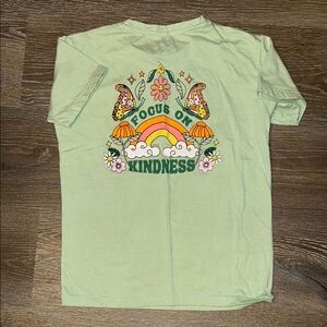 Kids Green 'Focus on Kindness' T-Shirt